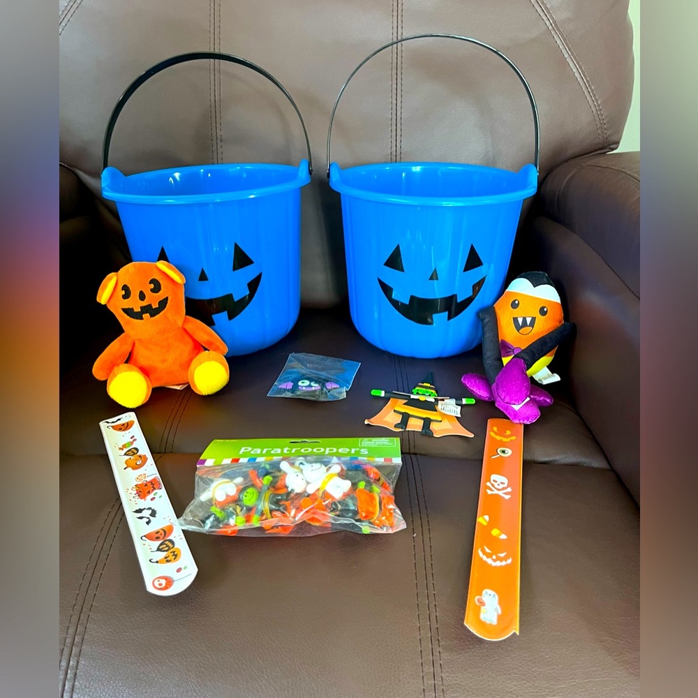 Halloween boo baskets